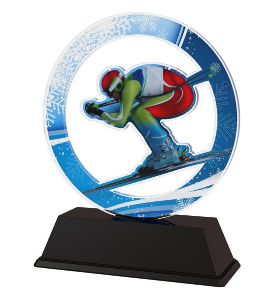 Akrylátová trofej CBCUS001M6 | Sjezdové lyžování