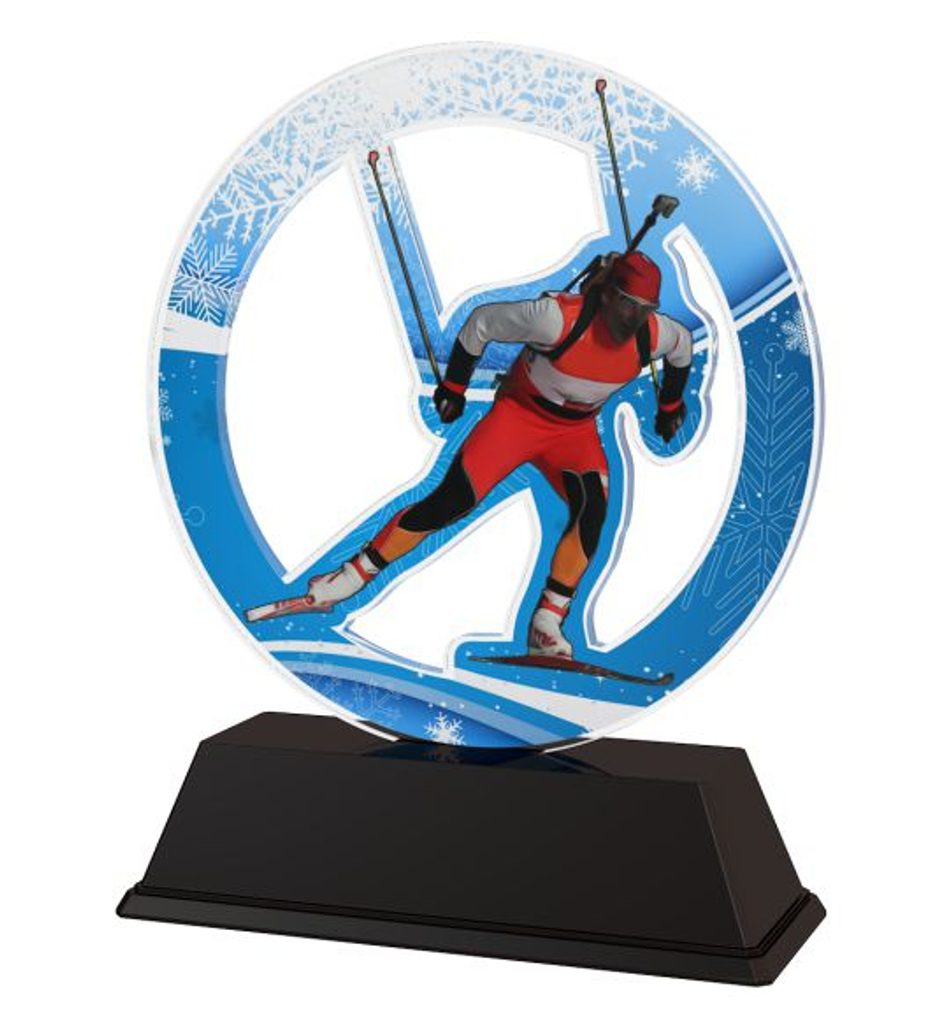 Akrylátová trofej CBCUS001M4 | Biatlon