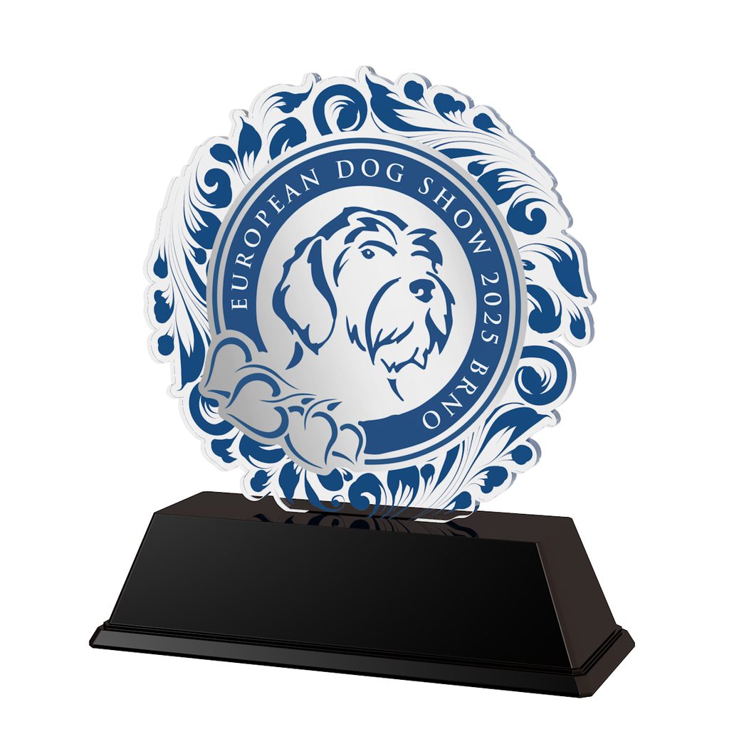 Akrylátová trofej EDS25 AKEKC 2 | Kynologie
