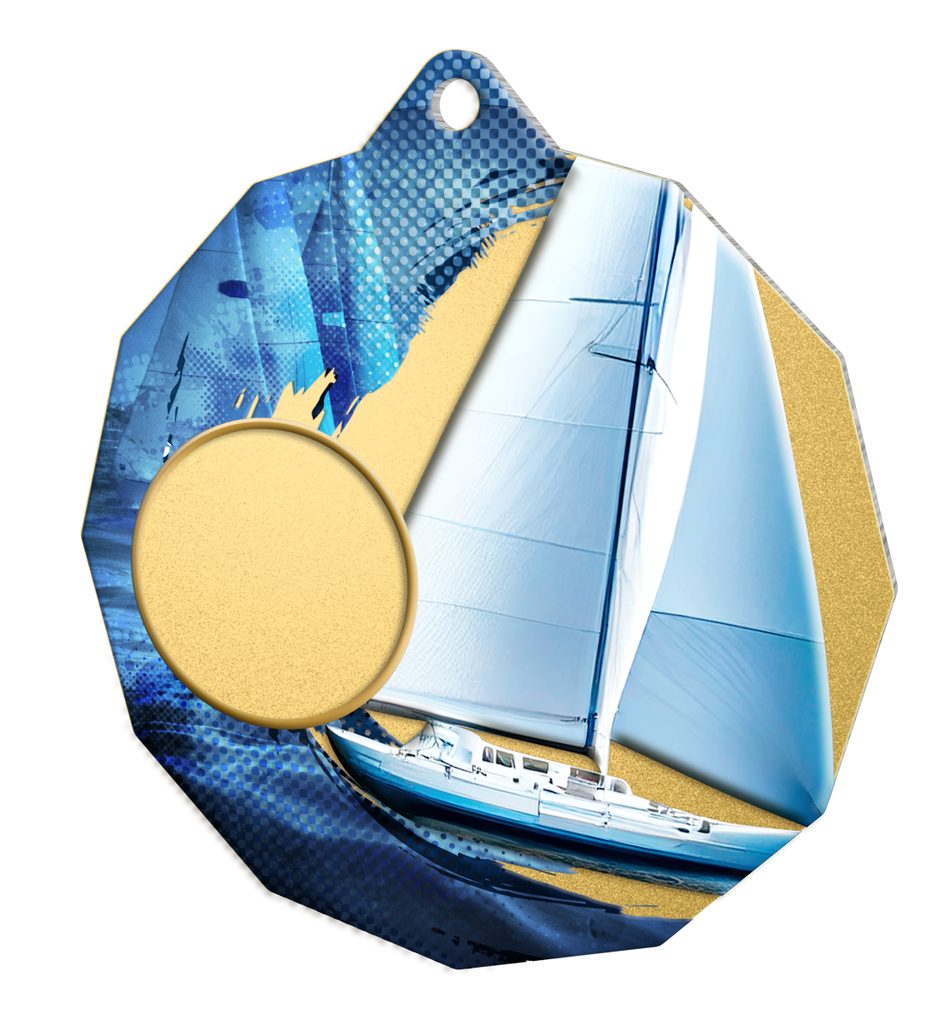 Kovová medaile ekoMDM03M20 | Vodní sporty