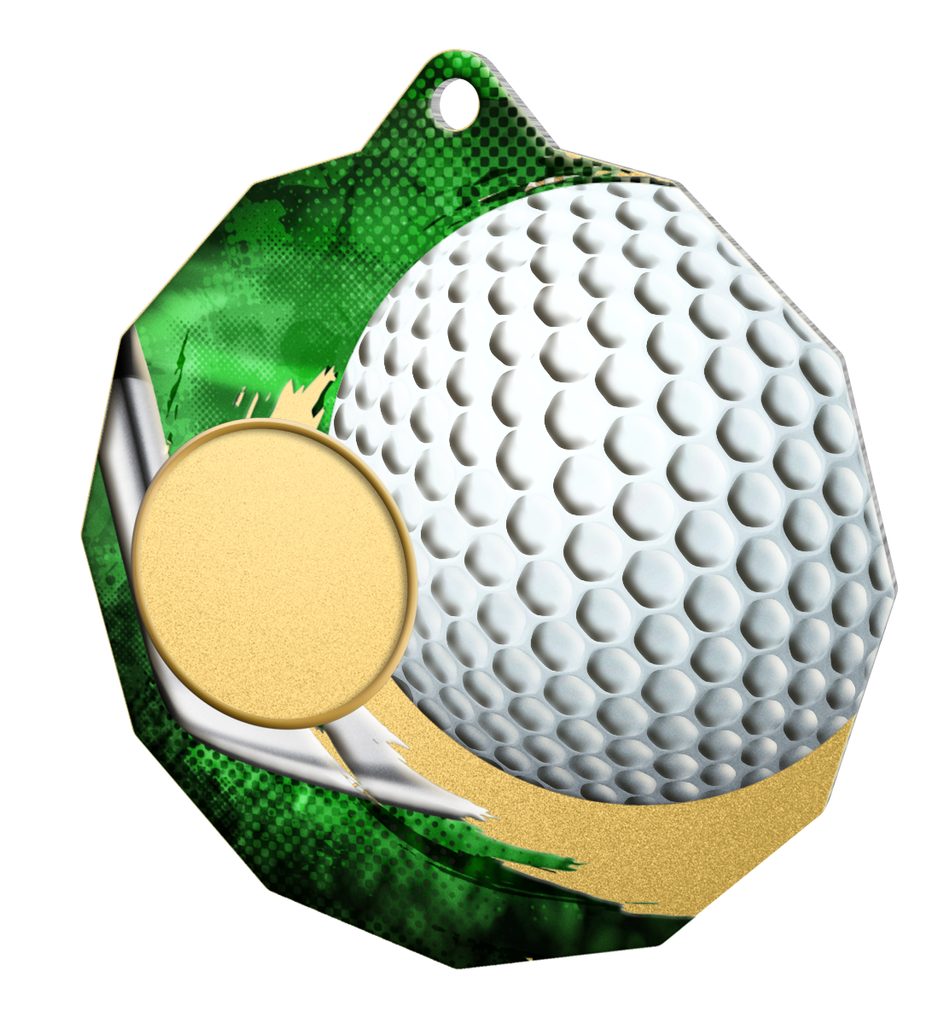 Kovová medaile ekoMDM03M39 | Golf