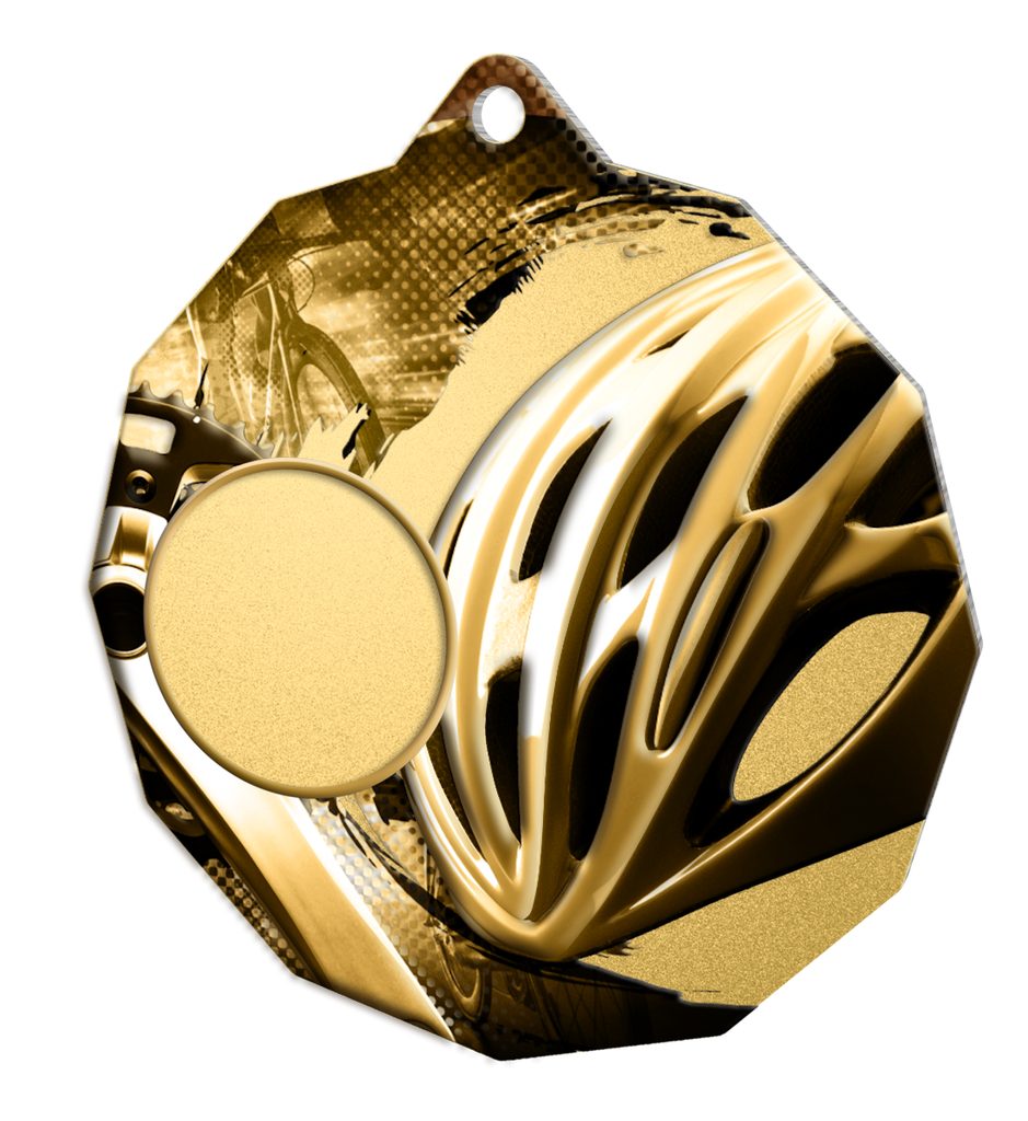 Kovová medaile ekoMDMR03M30 | Cyklistika