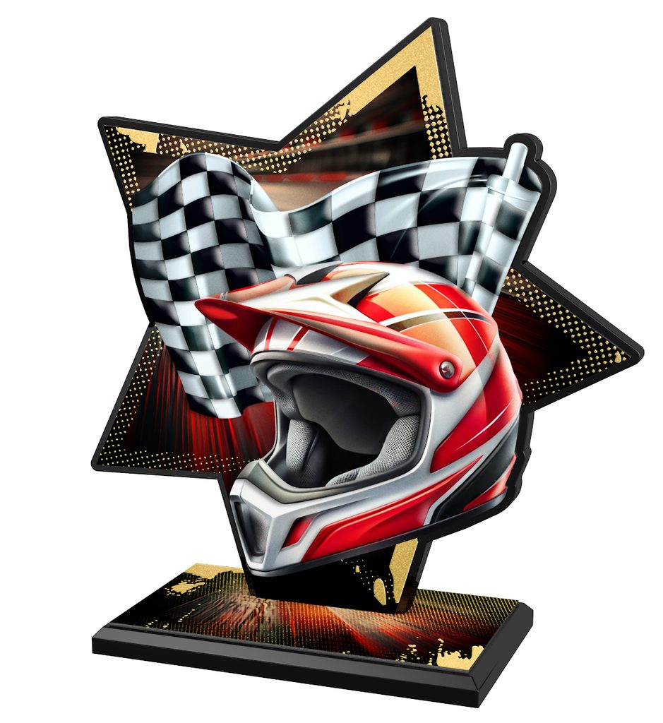 Kovová trofej SAM01M09 | Motorsport