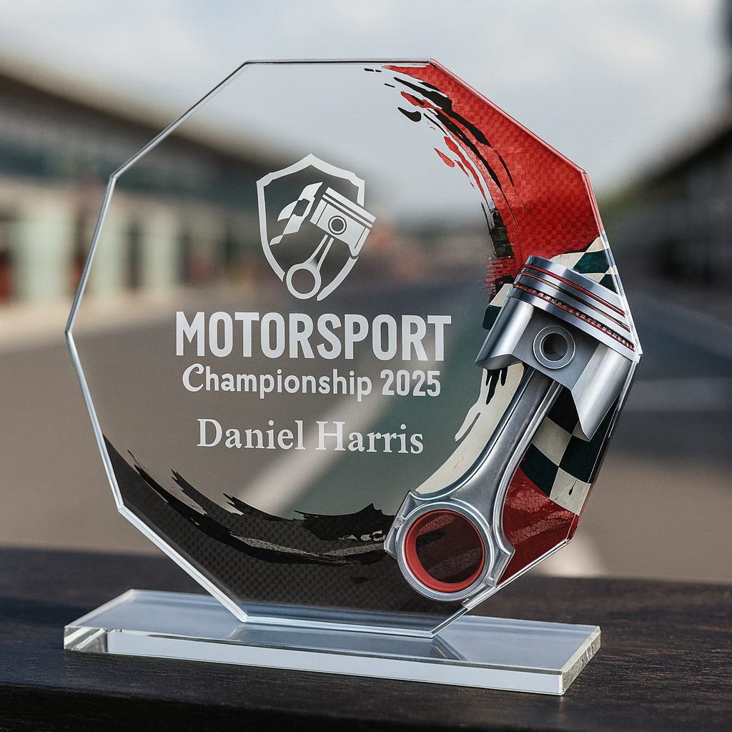 Skleněná trofej CR2024301M15 | Motorsport