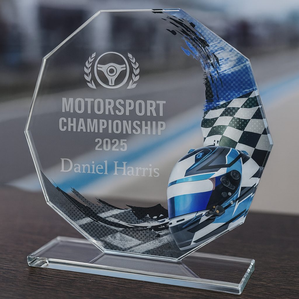 Skleněná trofej CR2024301M14 | Motorsport
