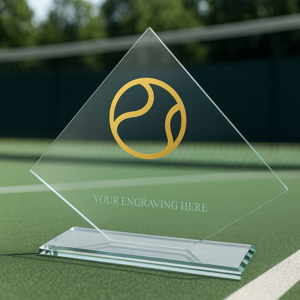 Skleněná trofej CRM202405M04 | Tenis