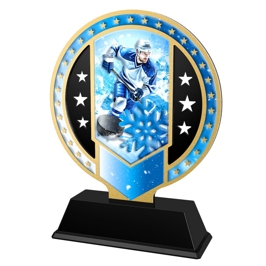 Kovová trofej SAM03M40 | Hokej