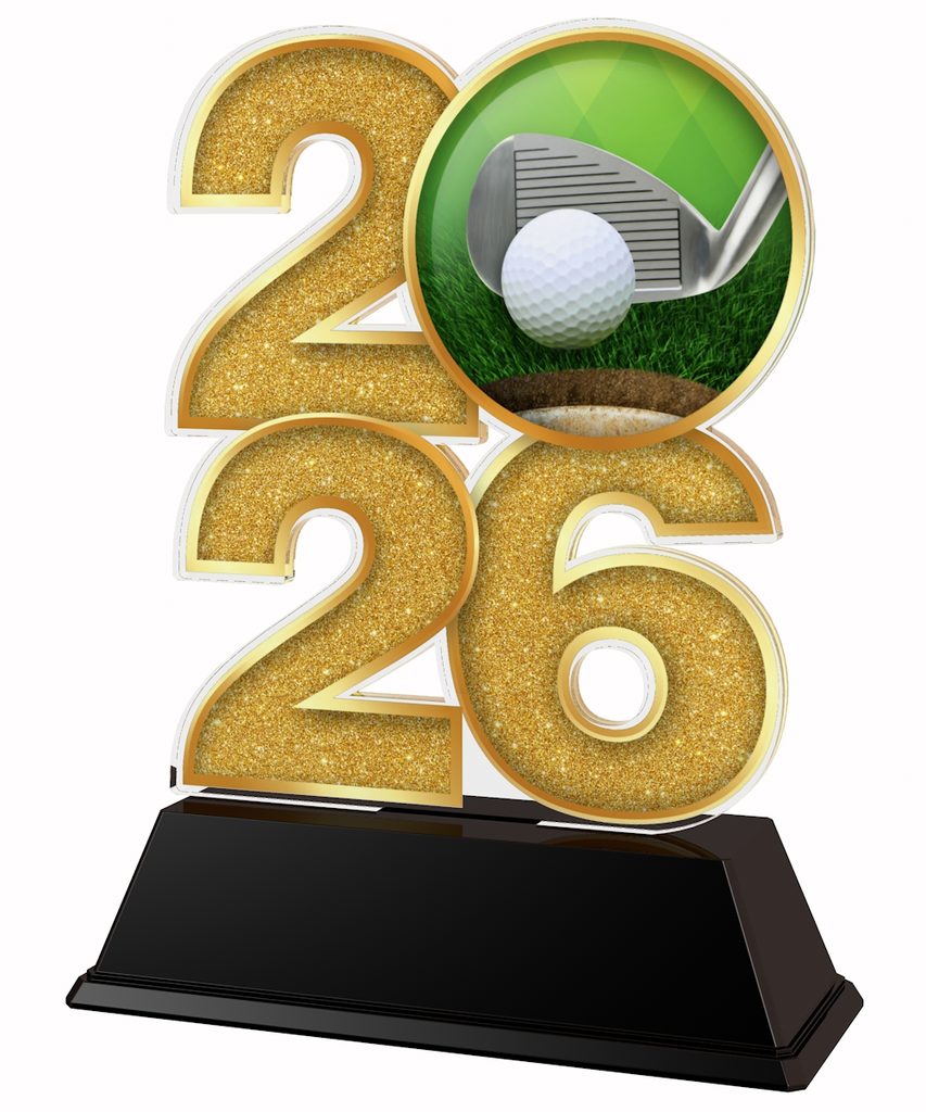 Akrylátová trofej C2026M03 | Golf