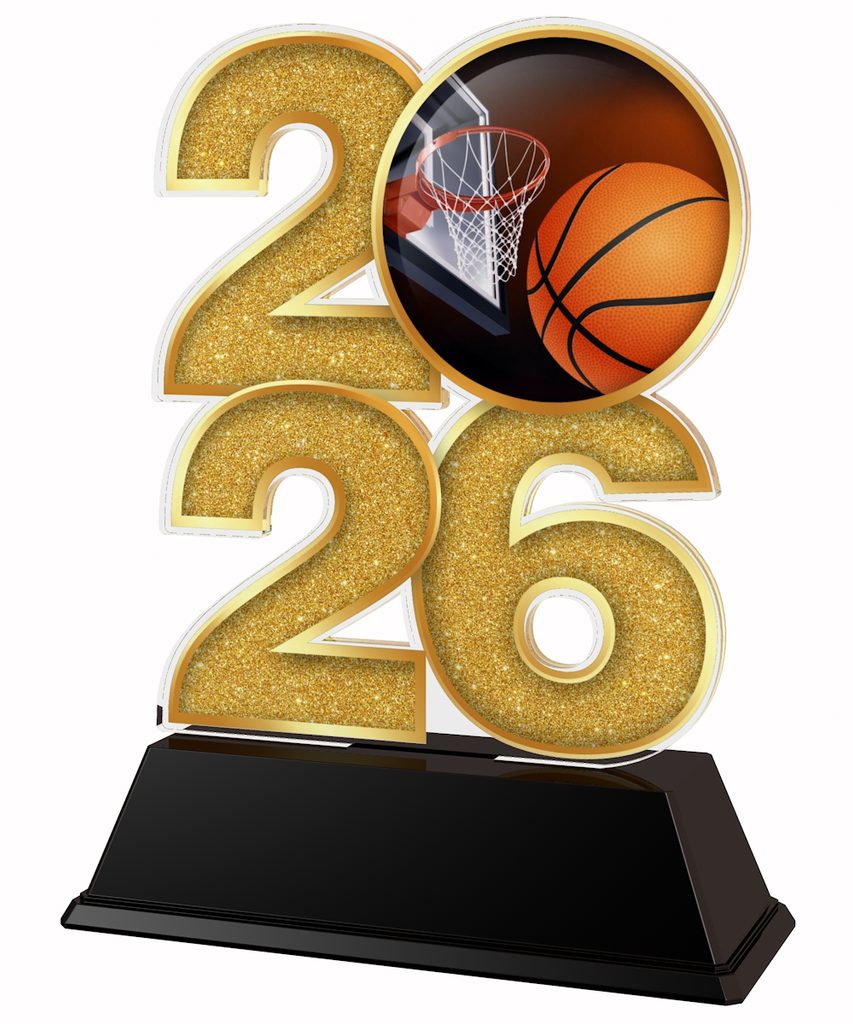 Akrylátová trofej C2026M06 | Basketball