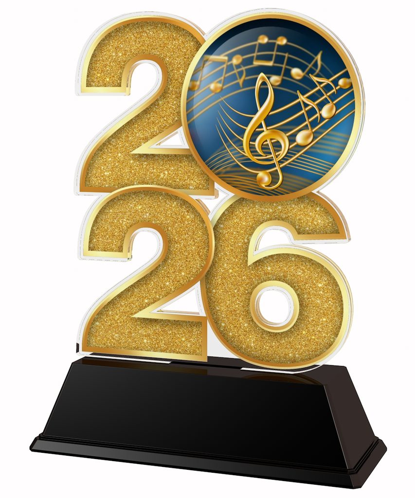 Akrylátová trofej C2026M15 | Hudba