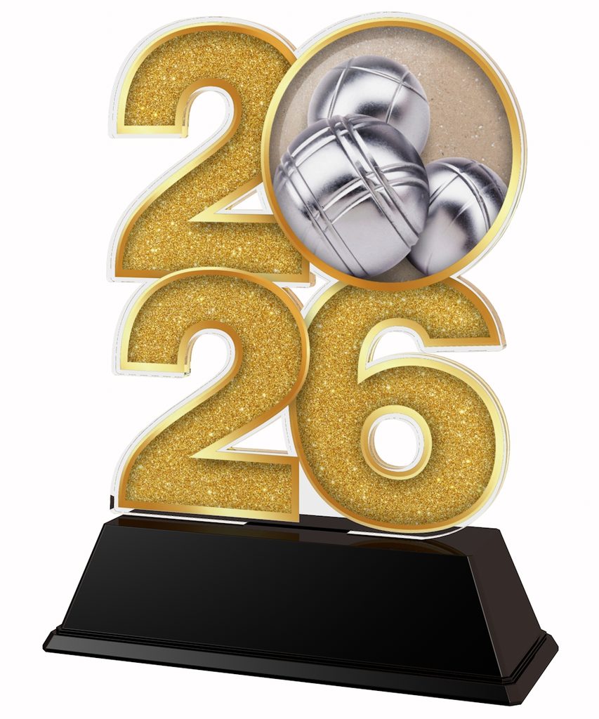 Akrylátová trofej C2026M19 | Petanque