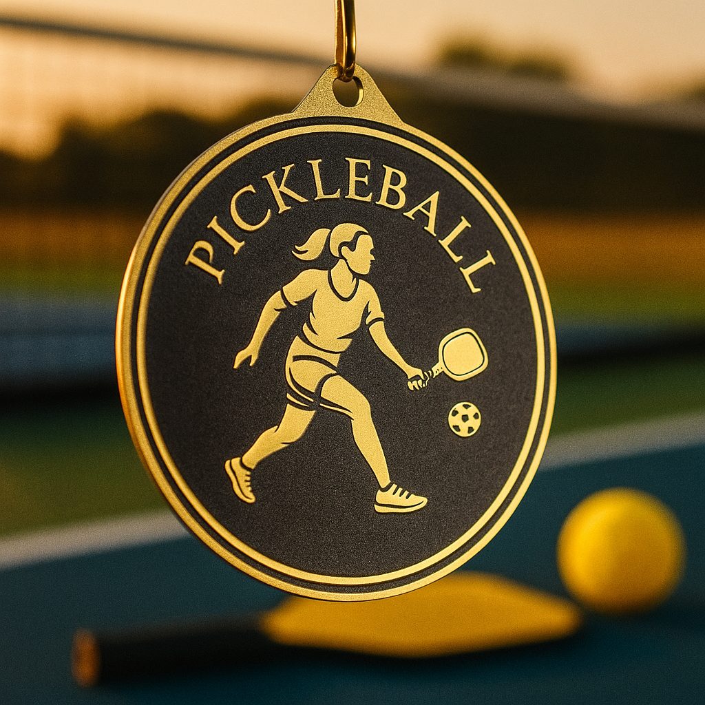 Kovová medaile MDM05M43 | Pickleball