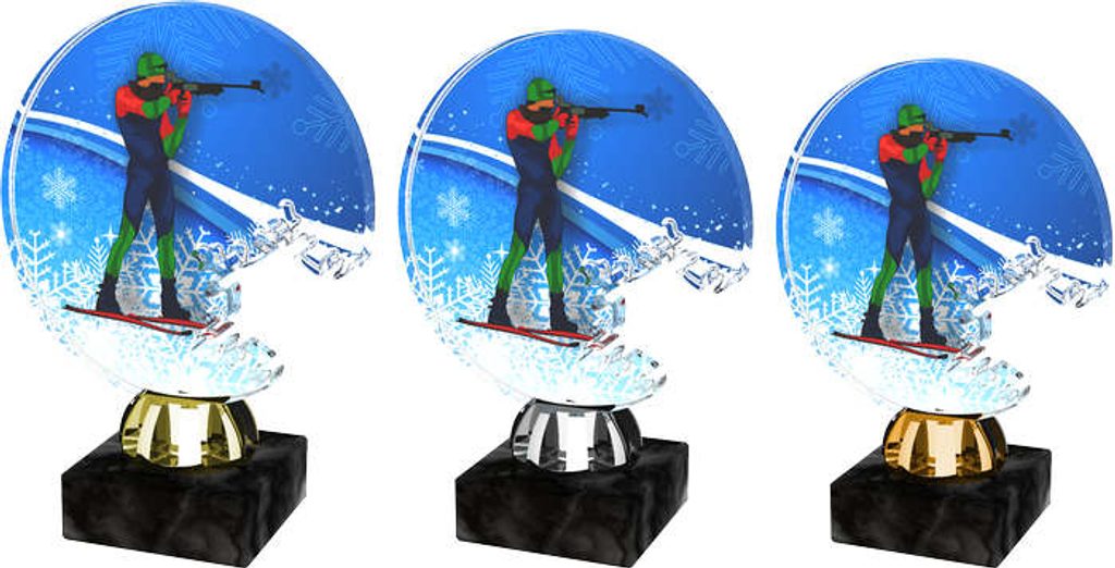 Akrylátová trofej ACTS0006M22 | Biatlon