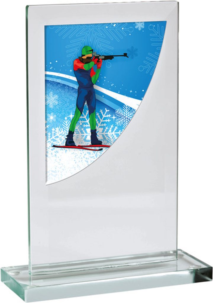 Skleněná trofej CRS3061M23 | Biatlon