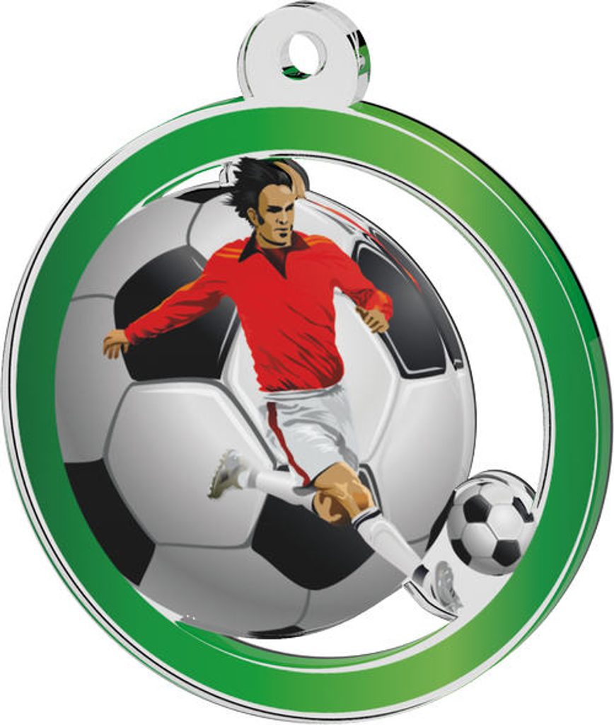 Akrylátová medaile MDA0020M44 | Fotbal