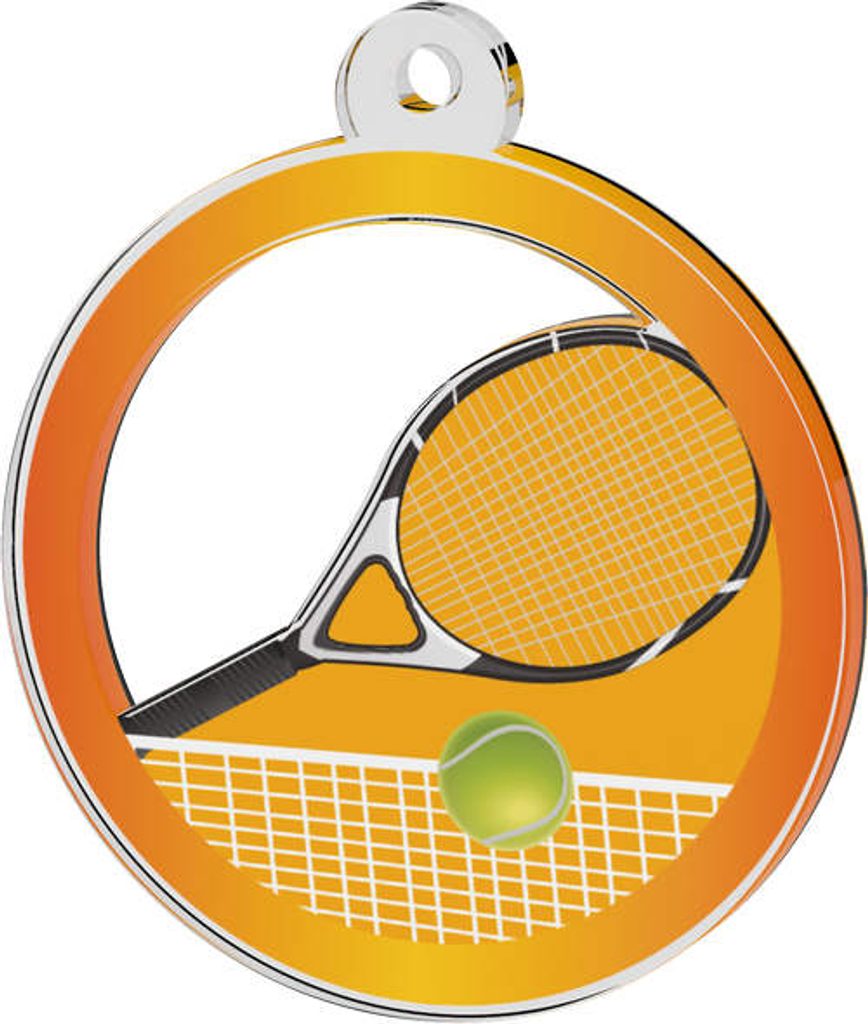 Akrylátová medaile MDA0020M54 | Tenis