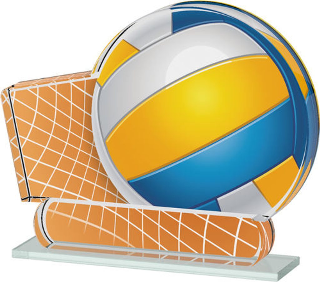 Akrylátová trofej ACTS0200M21 | Volejbal
