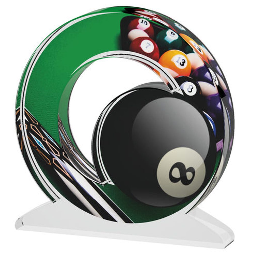 Akrylátová trofej ACTW0200M04 | Billiard