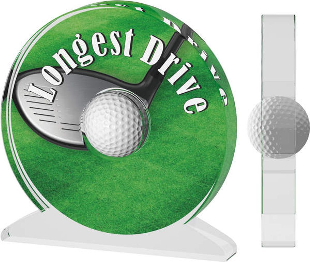 Akrylátová trofej ACTWG0200M3 | Golf
