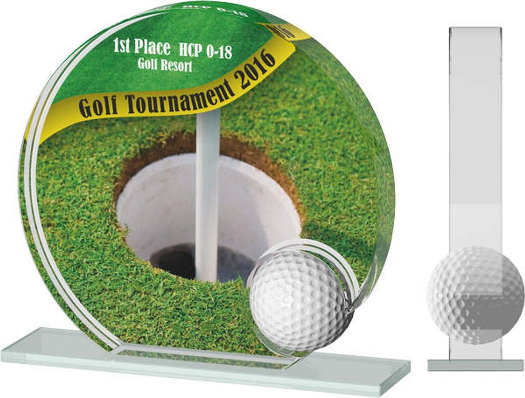 Akrylátová trofej ACTWG0201M1 | Golf