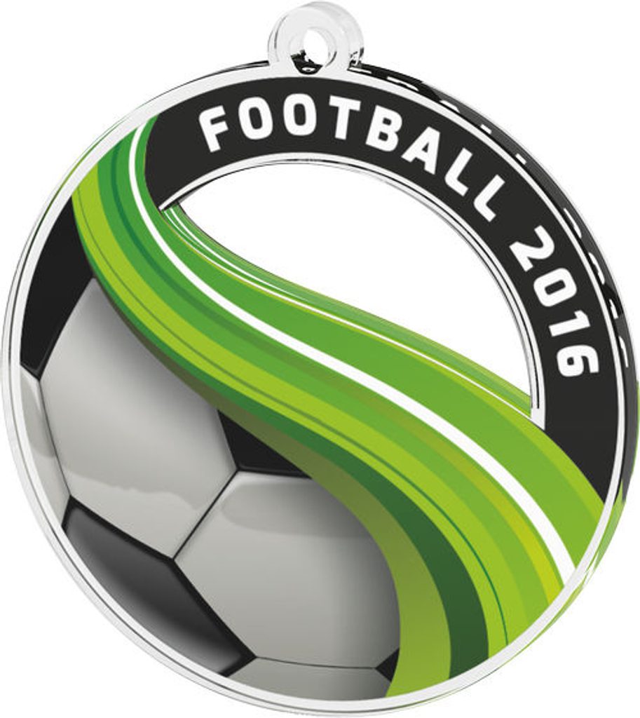 Akrylátová medaile MDAF0010M11 | Fotbal