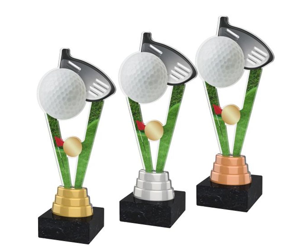 Akrylátová trofej ACUTM07 | Golf