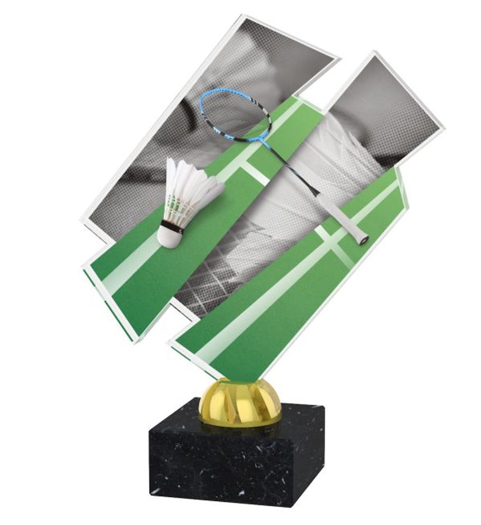 Akrylátová trofej ACZM06 | Badminton