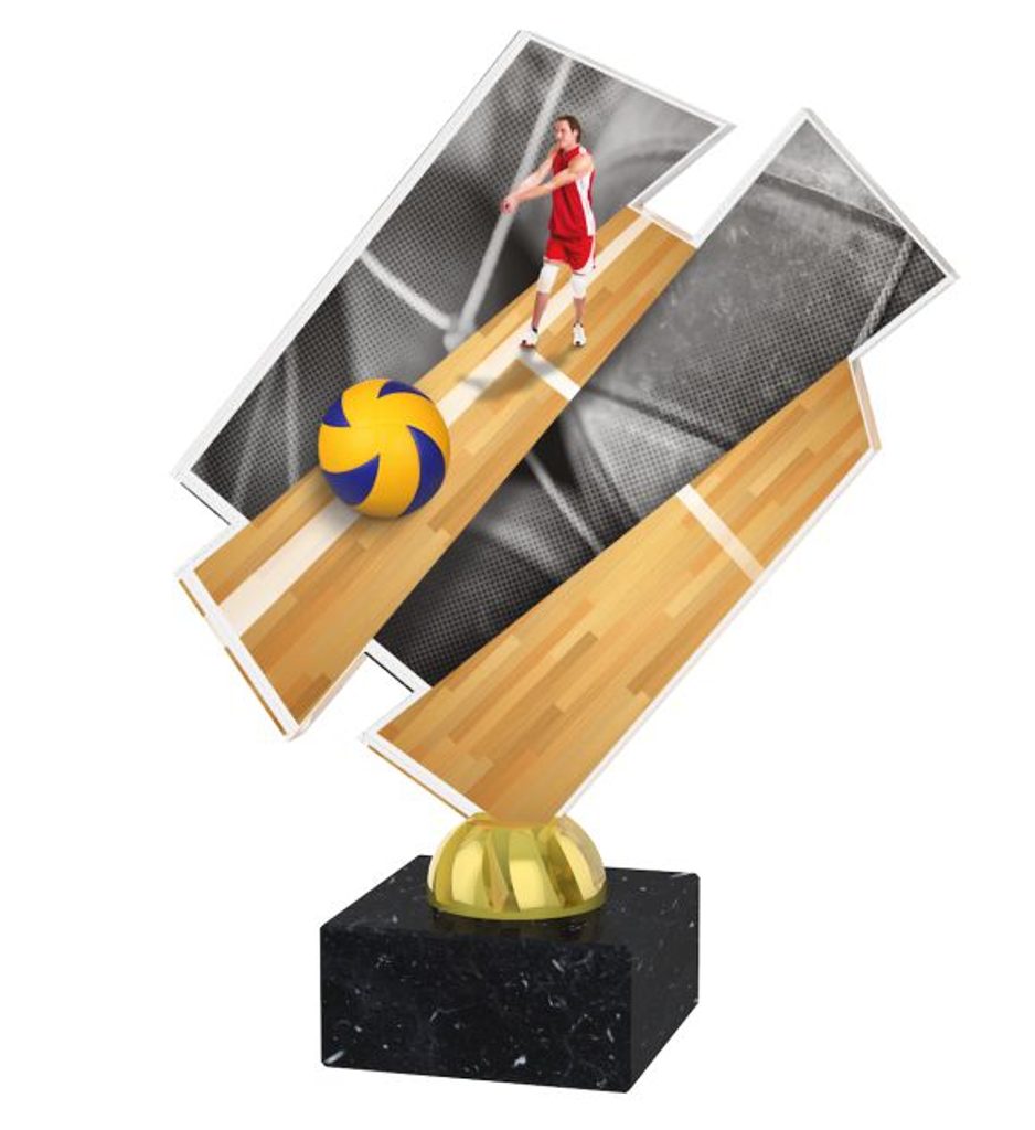 Akrylátová trofej ACZM10 | Volejbal