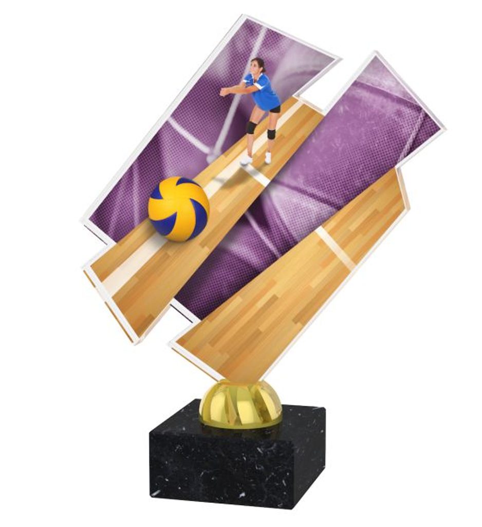 Akrylátová trofej ACZM11 | Volejbal