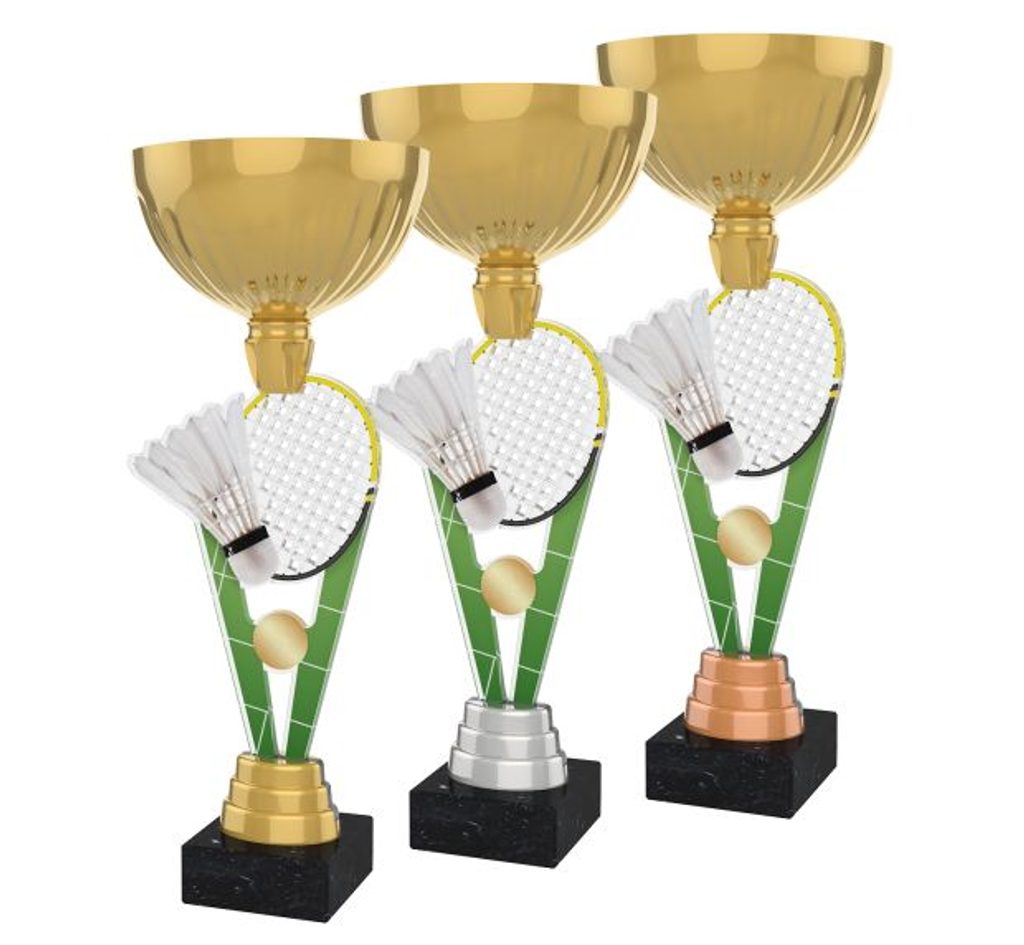 Akrylátová trofej ACUPGOLD M04 | Badminton
