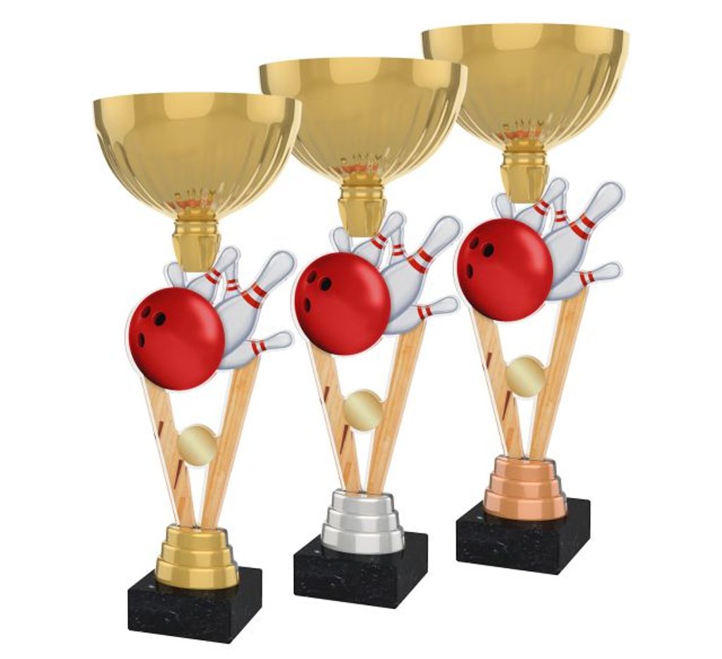 Akrylátová trofej ACUPGOLD M06 | Bowling