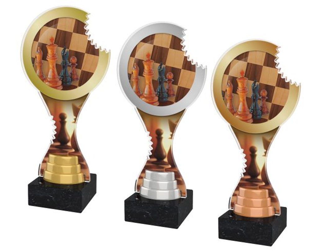 Akrylátová trofej ACBTM37 | Šachy
