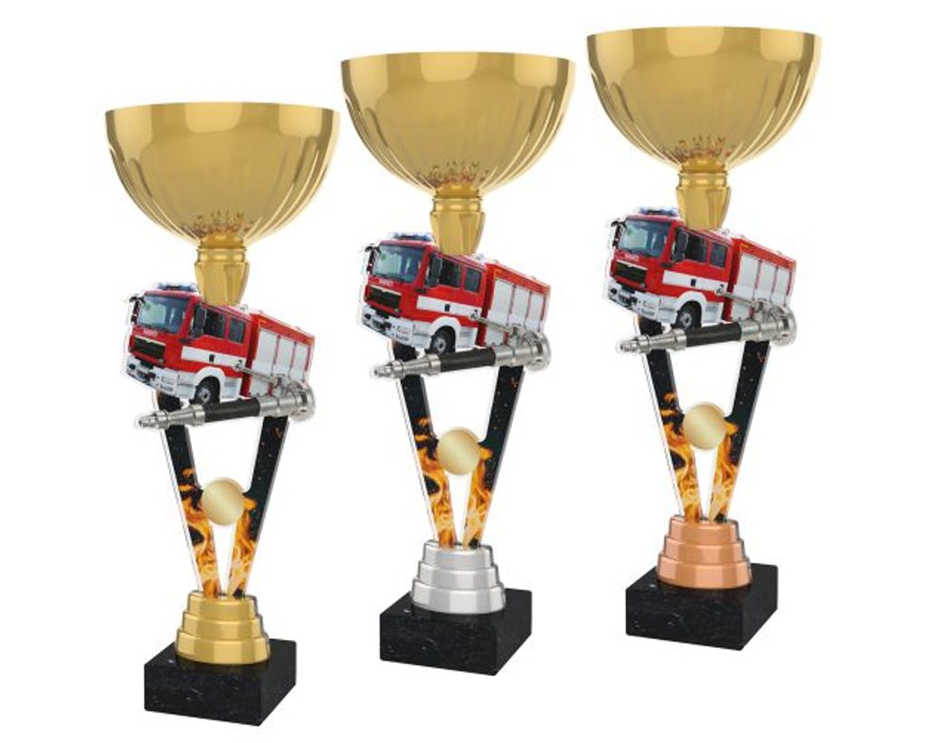 Akrylátová trofej ACUPGOLD M54 | Hasiči