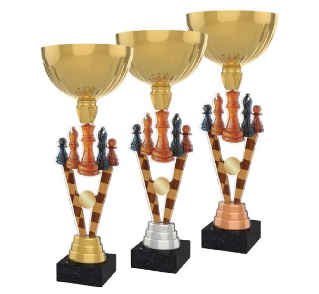 Akrylátová trofej ACUPGOLD M32 | Šachy