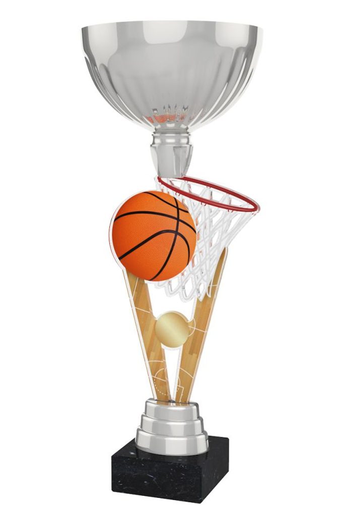 Akrylátová trofej ACUPSILVM03 | Basketball