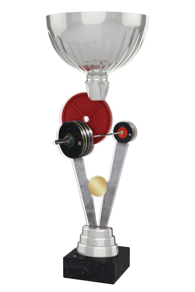 Akrylátová trofej ACUPSILVM35 | Vzpírání