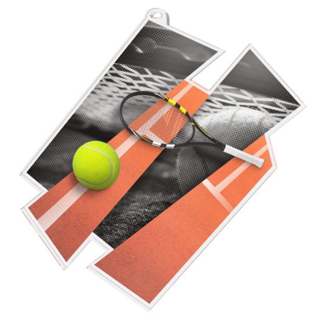 Akrylátová medaile MDAZ0011M3 | Tenis