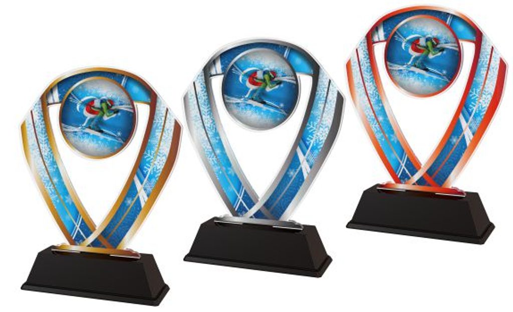 Akrylátová trofej ACRCSM11 | Sjezdové lyžování