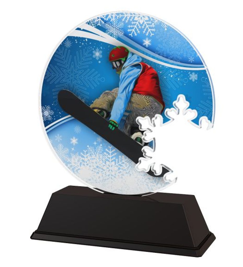 Akrylátová trofej CBCUS002M11 | Snowboard
