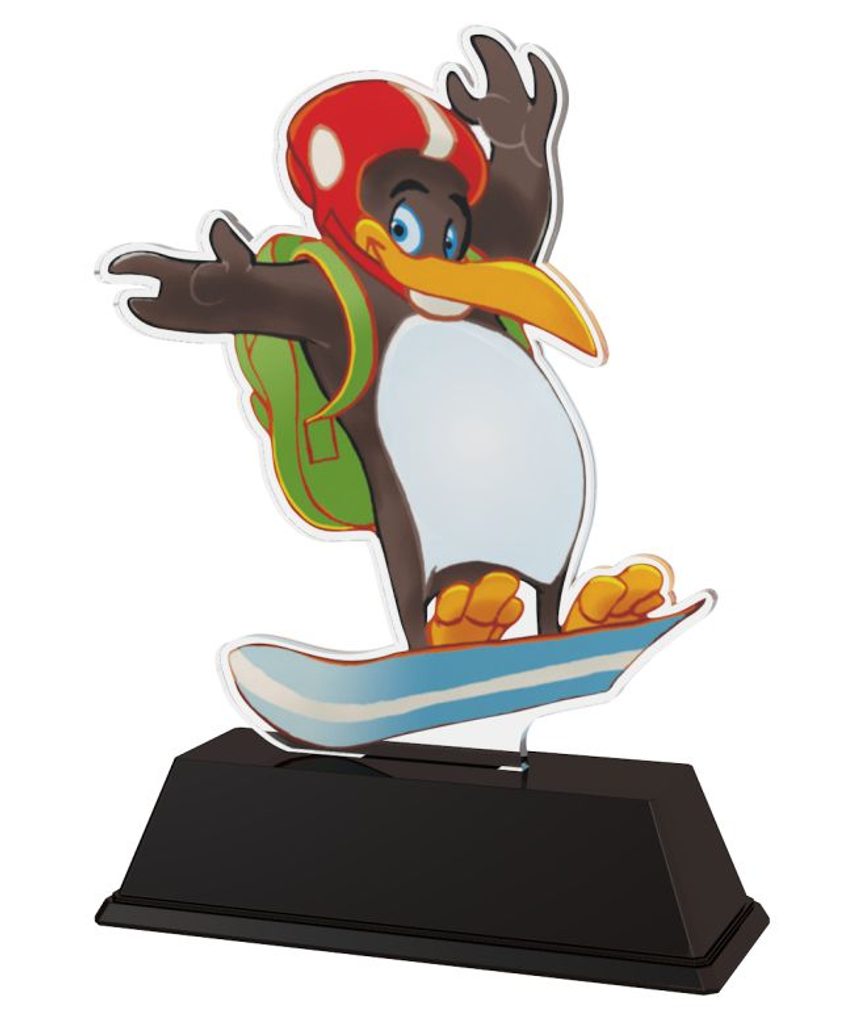 Akrylátová trofej FAZ002M1 | Snowboard