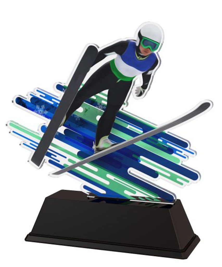 Akrylátová trofej FAZ001M5 | Skoky na lyžích