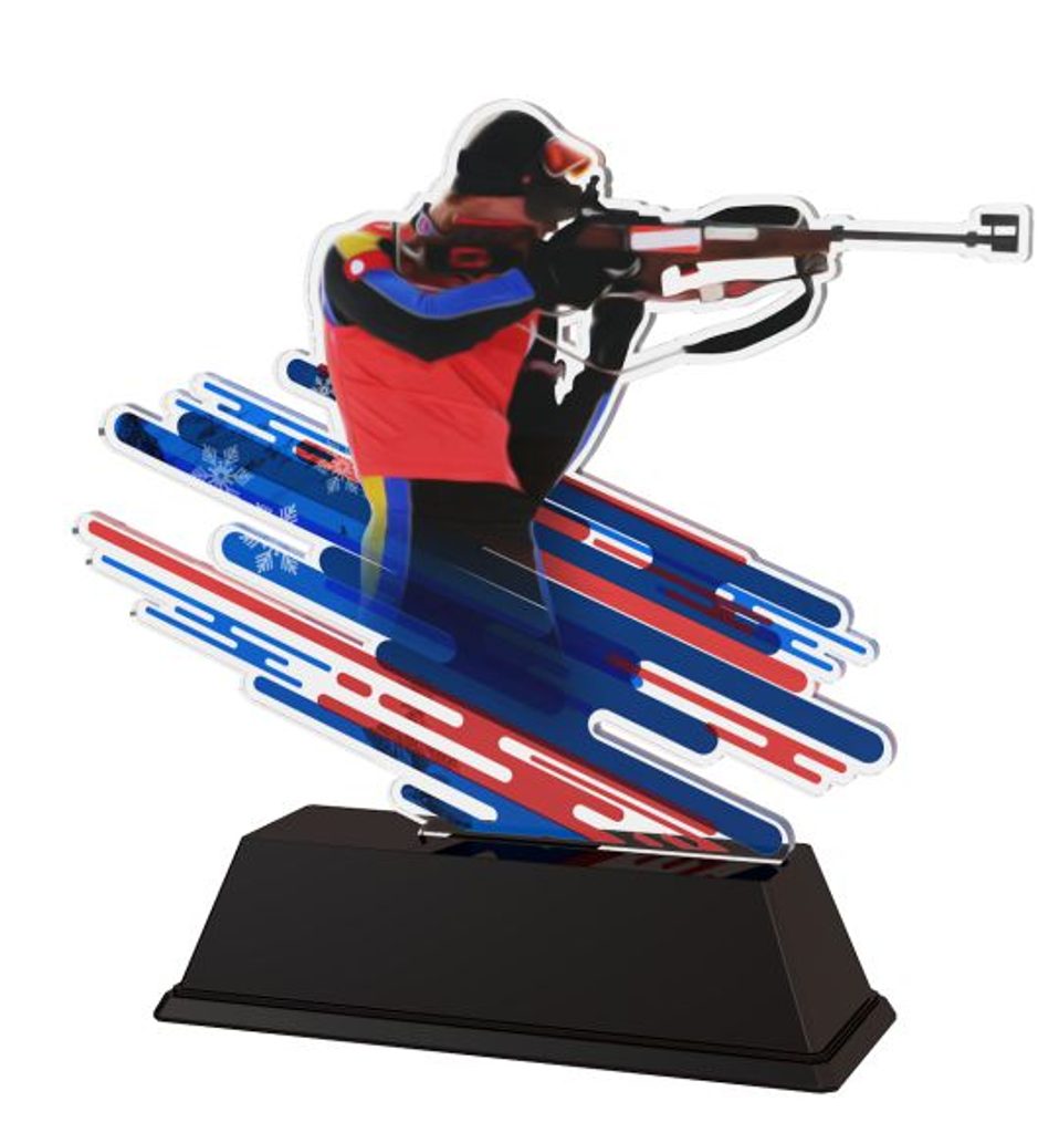 Akrylátová trofej FAZ001M6 | Biatlon