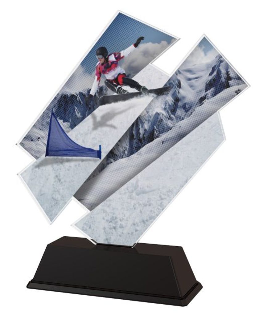 Akrylátová trofej ACZCS001M3 | Snowboard