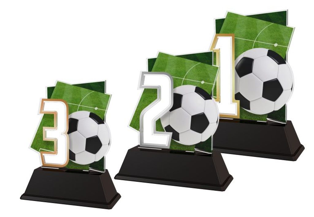 Akrylátová trofej NCUF001 | Fotbal