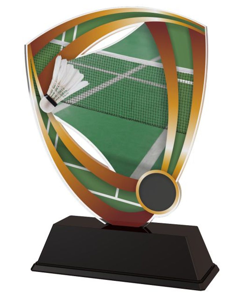 Akrylátová trofej CACUF001M2 | Badminton