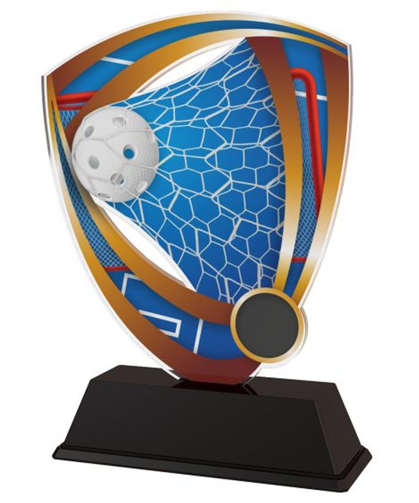 Akrylátová trofej CACUF001M12 | Florbal