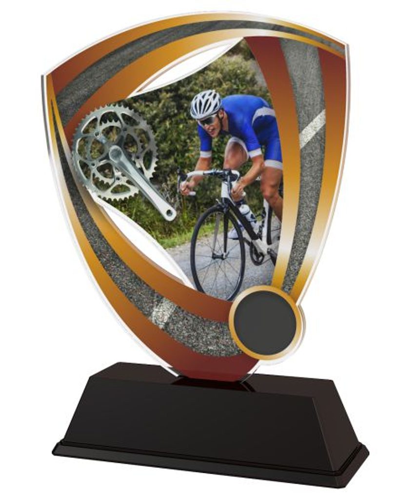 Akrylátová trofej CACUF001M16 | Cyklistika