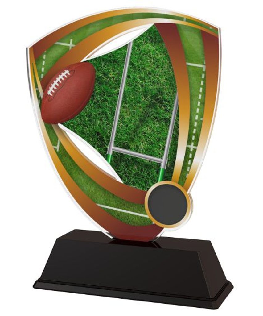 Akrylátová trofej CACUF001M24 | Americký fotbal