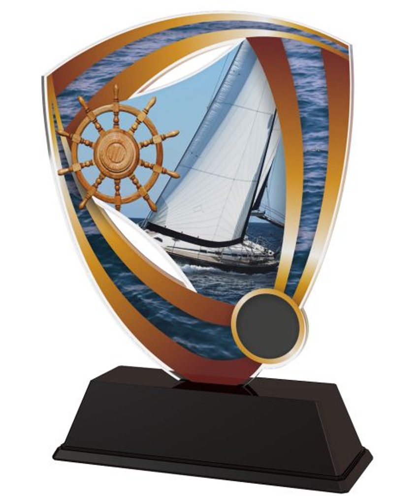 Akrylátová trofej CACUF001M28 | Jachta