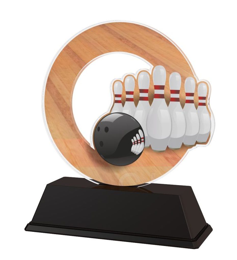 Akrylátová trofej ACLC2101M28 | Bowling